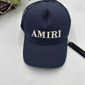 Men’s Amiri core logo, trucker hat, one size fits all